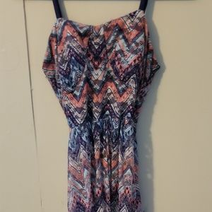 Open back summer dress